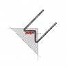 Outside Edge Smooth Staples mm.0.7 For Welder For Plastic