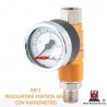 Air flow regulator with pressure gauge: Ani RP/1