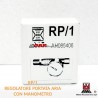 Air flow regulator with pressure gauge: Ani RP/1