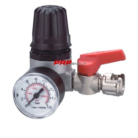 Pressure Regulator With Round Pressure Gauge Ani 31/A4 - Air 11