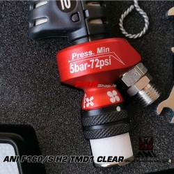 Ani F160/S H2 TMD1 CLEAR Pistola A Spruzzo Professionale In Valigetta