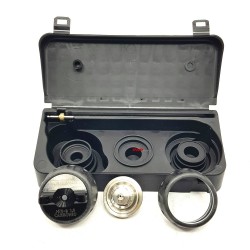 Complete Nozzle Kit For Walcom Genesi Carbonio 360 HALO Light Base Spray Gun