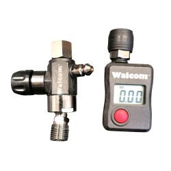 Digital Swivel Carbon Regulator 90190/W DGT PRO