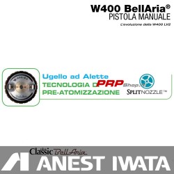 Anest Iwata W400 BellAria Classic Plus PRO KIT Pistola A Spruzzo