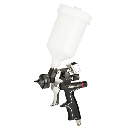 ANI 200/S Black CLEAR Pistola A Spruzzo+Manometro Digitale - Valigetta